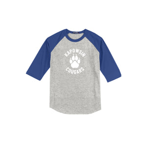 Kapowsin Elementary Spirit Wear 2023-24 On-Demand-Adult Unisex Baseball Tee On-Demand Paw