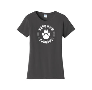 Kapowsin Elementary Spirit Wear 2023-24 On-Demand-Womens Fan Favorite Tee On-Demand Paw