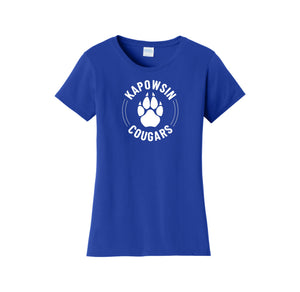 Kapowsin Elementary Spirit Wear 2023-24 On-Demand-Womens Fan Favorite Tee On-Demand Paw