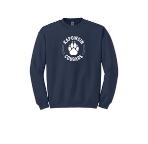 Kapowsin Elementary Spirit Wear 2023-24 On-Demand-Adult Unisex Crewneck Sweatshirt On-Demand Paw