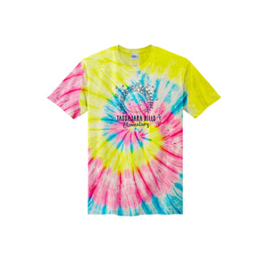 Tassajara-Youth Unisex Tie-Dye Shirt On-Demand Earth Logo