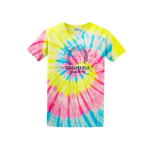 Tassajara-Adult Unisex Tie-Dye Shirt On-Demand Earth Logo