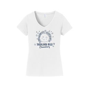 Tassajara-Womens Fan Favorite V-Neck Tee On-Demand Earth Logo