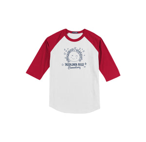 Tassajara-Youth Unisex Baseball Tee On-Demand Earth Logo