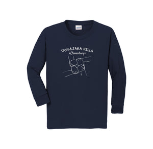 Tassajara-Youth Unisex Long Sleeve Tee On-Demand Hands Logo