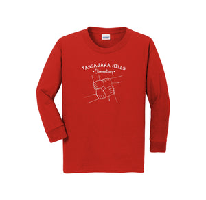 Tassajara-Youth Unisex Long Sleeve Tee On-Demand Hands Logo