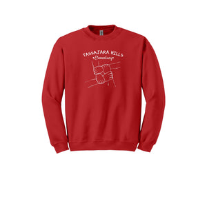 Tassajara-Adult Unisex Crewneck Sweatshirt On-Demand Hands Logo