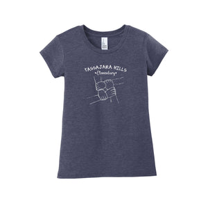 Tassajara-Girls Youth Premium Tee On-Demand Hands Logo