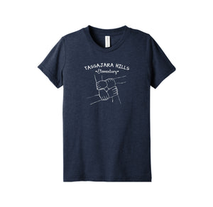 Tassajara-Youth Unisex Premium Triblend Short Sleeve Tee On-Demand Hands Logo