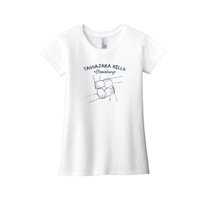 Tassajara-Girls Youth Premium Tee On-Demand Hands Logo