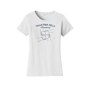 Tassajara-Womens Fan Favorite Tee On-Demand Hands Logo