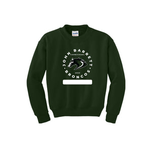 John Barrett Middle School PE Store On-Demand-Youth Unisex Crewneck Sweatshirt On-Demand