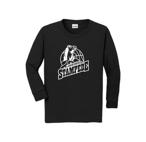 Lakeside Stampede Basketball On-Demand-Youth Unisex Long Sleeve Tee On-Demand