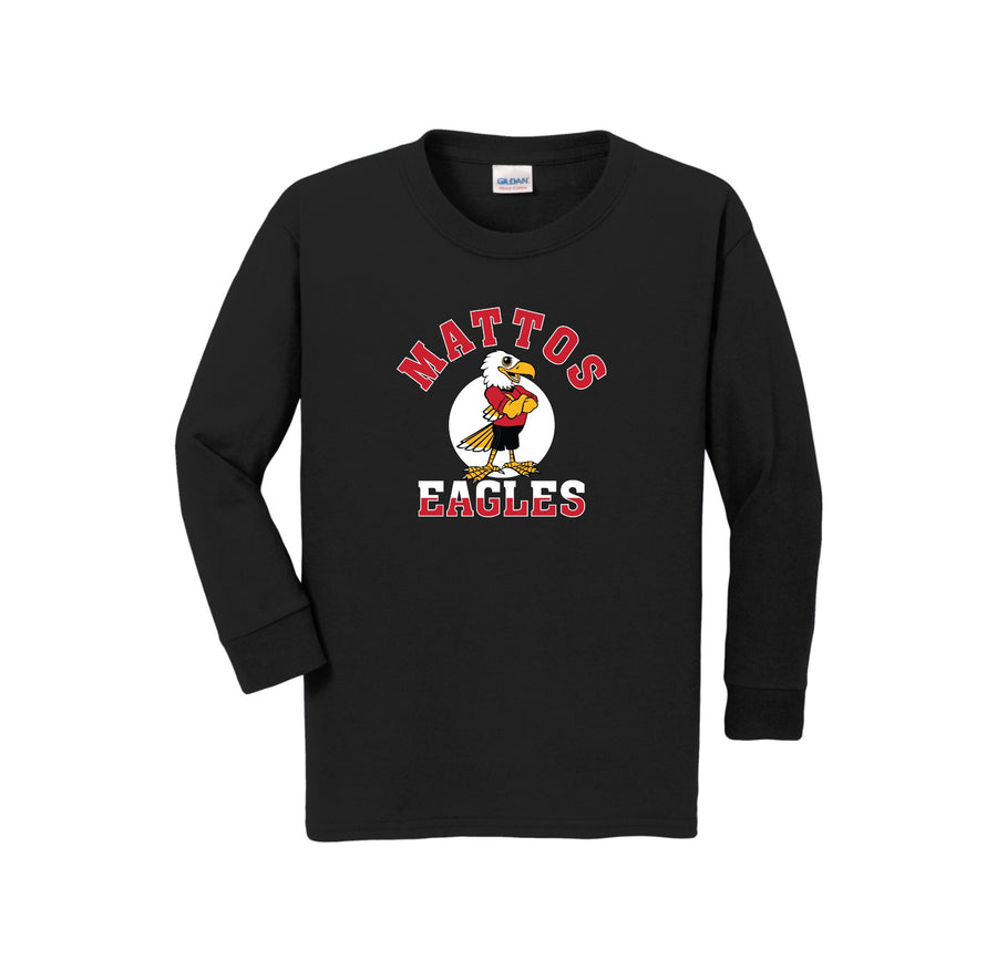 Mattos Elementary Spirt Wear On-Demand-Youth Unisex Long Sleeve Tee On-Demand