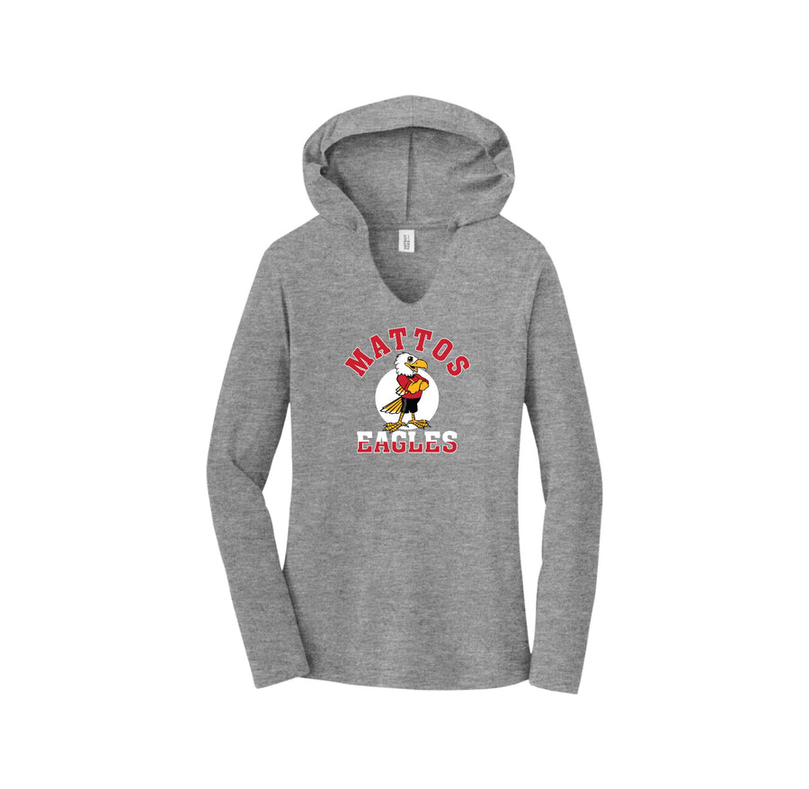 Mattos Elementary Spirt Wear On-Demand-Women's Premium Perfect Tri Long Sleeve Hoodie On-Demand