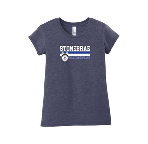 Stonebrae Elementary Spirit Wear 2023-24 On-Demand-Girls Youth Premium Tee On-Demand