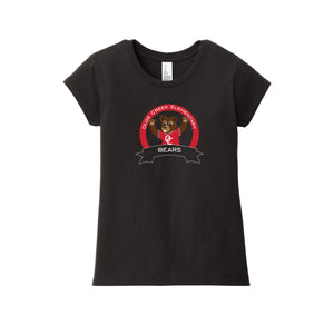 Olde Creek Elementary Spirit Wear On-Demand-Girls Youth Premium Tee On-Demand