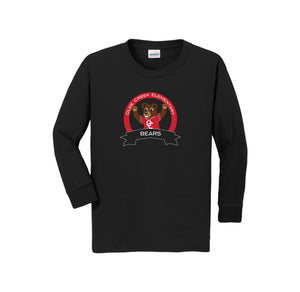 Olde Creek Elementary Spirit Wear On-Demand-Youth Unisex Long Sleeve Tee On-Demand