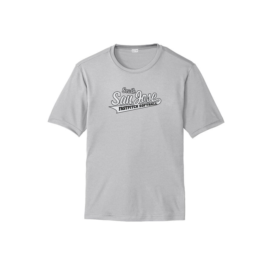 SSJSB-Adult Unisex Dri-Fit Shirt On-Demand WHITE Logo