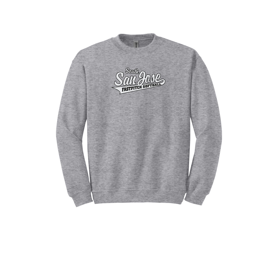 SSJSB-Adult Unisex Crewneck Sweatshirt On-Demand WHITE Logo