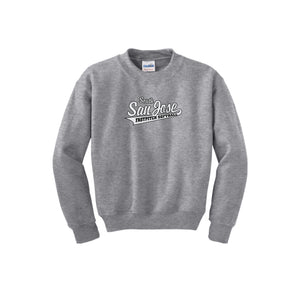 SSJSB 2024 On-Demand Store-Youth Unisex Crewneck Sweatshirt On-Demand WHITE Logo