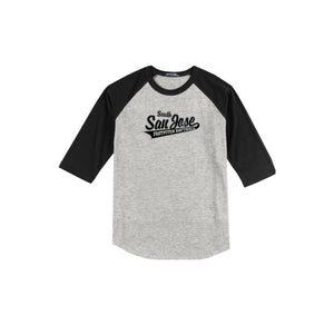 SSJSB 2024 On-Demand Store-Adult Unisex Baseball Tee On-Demand BLACK Logo