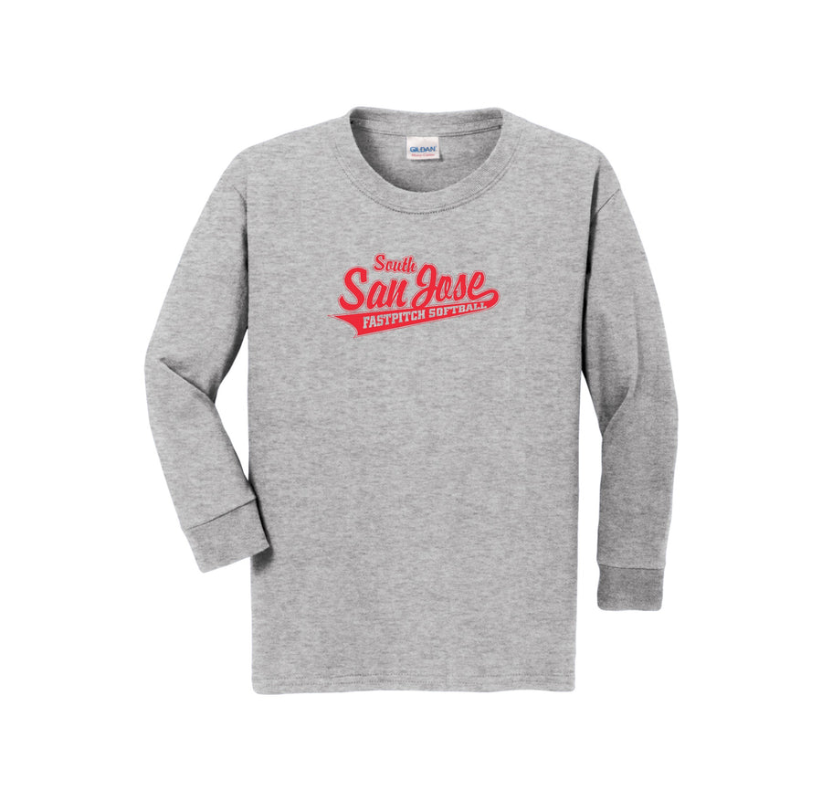 SSJSB 2024 On-Demand Store-Youth Unisex Long Sleeve Tee On-Demand RED Logo