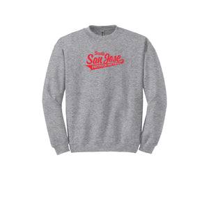 SSJSB 2024 On-Demand Store-Adult Unisex Crewneck Sweatshirt On-Demand RED Logo