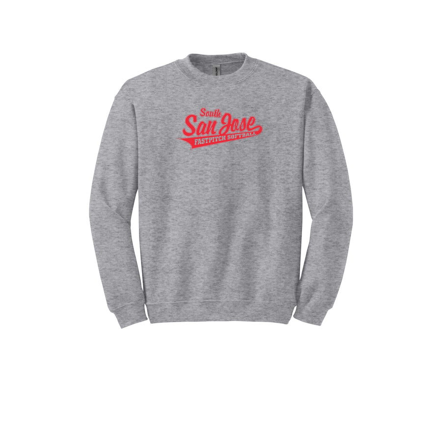 SSJSB-Adult Unisex Crewneck Sweatshirt On-Demand RED Logo