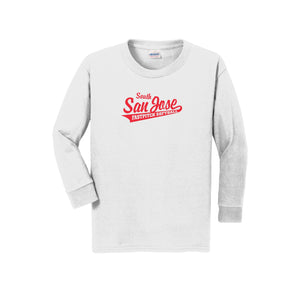 SSJSB 2024 On-Demand Store-Youth Unisex Long Sleeve Tee On-Demand RED Logo