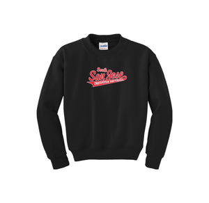 SSJSB 2024 On-Demand Store-Youth Unisex Crewneck Sweatshirt On-Demand RED Logo