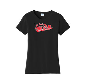 SSJSB 2024 On-Demand Store-Womens Fan Favorite Tee On-Demand RED Logo