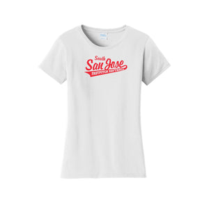 SSJSB 2024 On-Demand Store-Womens Fan Favorite Tee On-Demand RED Logo