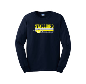 Saigling Elementary Spirit Wear 2023-24 On-Demand-Adult Unisex Long Sleeve Tee On-Demand