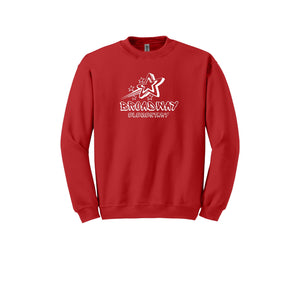 Broadway Elementary Spirit Wear 2024 On-Demand-Adult Unisex Crewneck Sweatshirt On-Demand