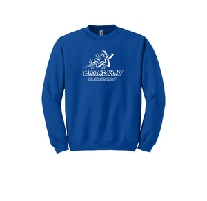 Broadway Elementary Spirit Wear 2024 On-Demand-Adult Unisex Crewneck Sweatshirt On-Demand