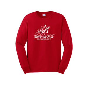 Broadway Elementary Spirit Wear 2024 On-Demand-Adult Unisex Long Sleeve Tee On-Demand