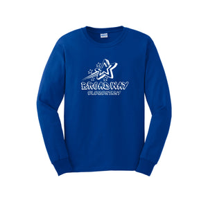 Broadway Elementary Spirit Wear 2024 On-Demand-Adult Unisex Long Sleeve Tee On-Demand