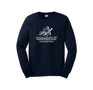 Broadway Elementary Spirit Wear 2024 On-Demand-Adult Unisex Long Sleeve Tee On-Demand