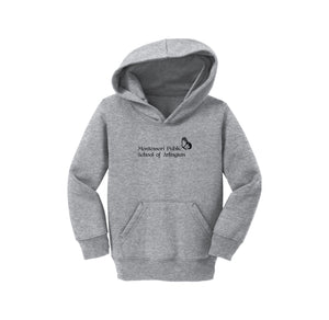 Montessori Public School of Arlington Spirit Wear 2023/24 On-Demand-Toddler Pullover Hooded Sweatshirt On-Demand