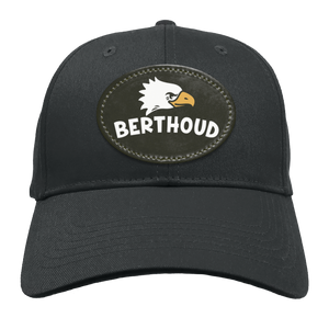 Berthoud Elementary Spirit Wear 2023-24 On-Demand-BX020 Structured Twill Cap - Oval Patch