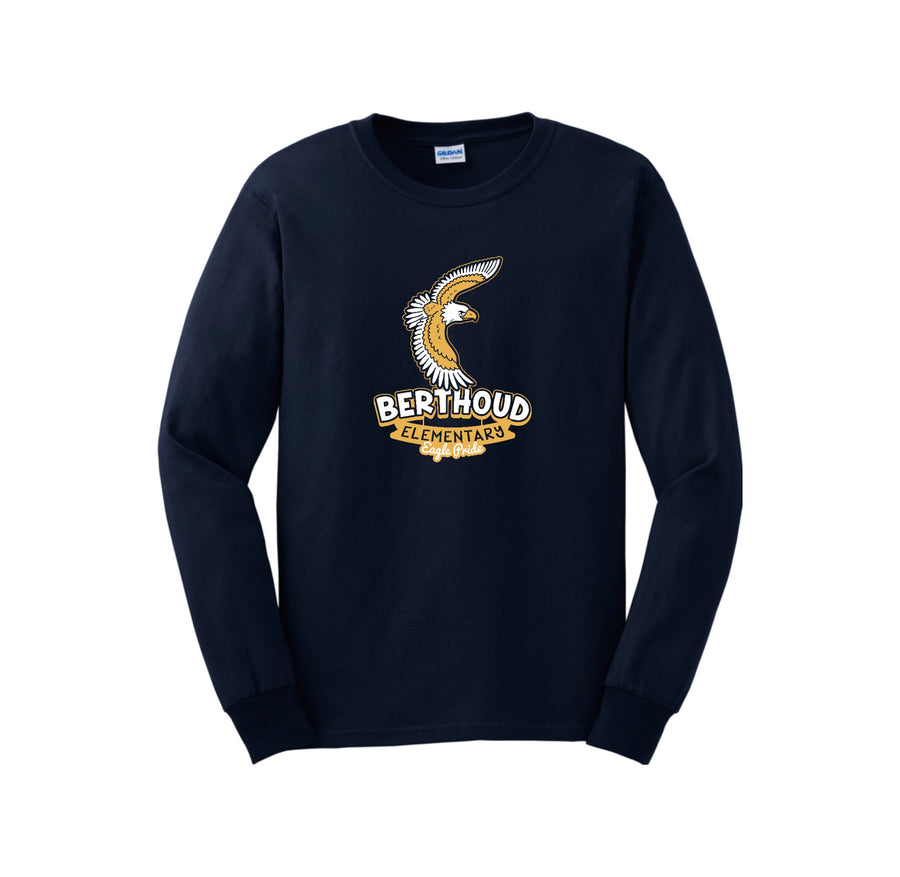 Berthoud Elementary Spirit Wear 2023-24 On-Demand-Adult Unisex Long Sleeve Tee On-Demand