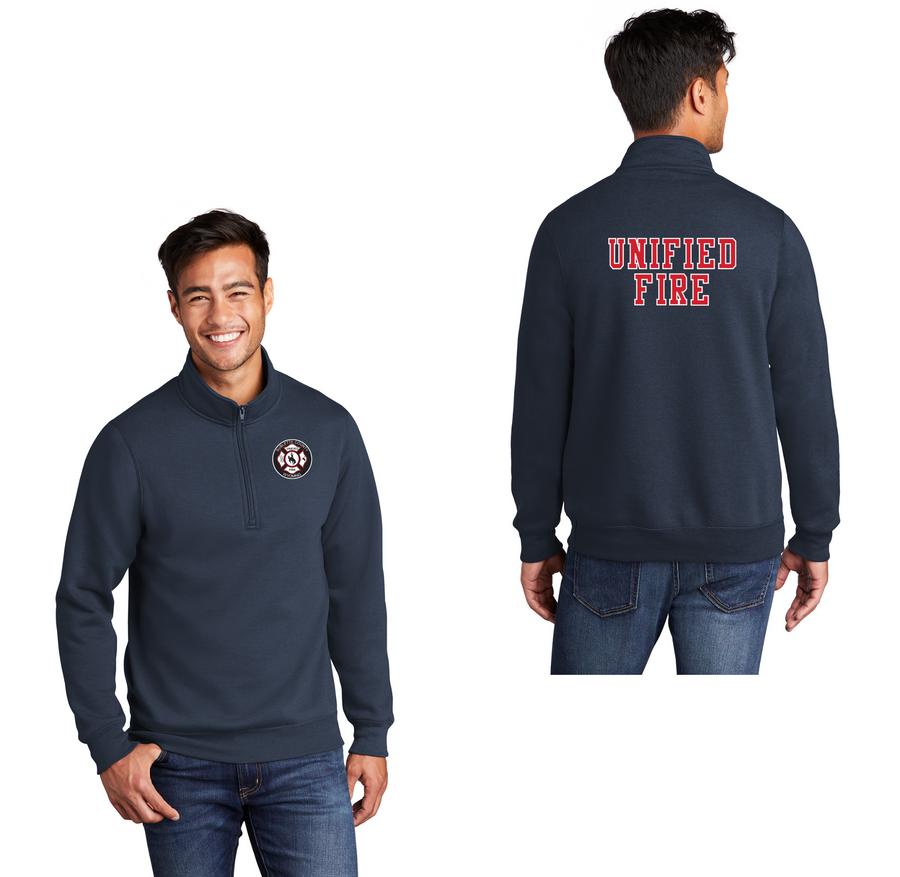 Sublette-Adult Unisex 1/4-Zip Pullover Sweatshirt