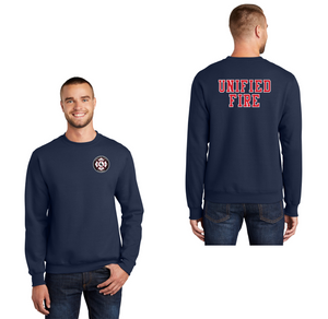 Sublette-Adult Unisex Port & Co Essential Fleece Crewneck Sweatshirt