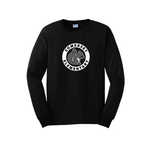 Somerset Elementary Spirit Wear 2023-24 On-Demand-Adult Unisex Long Sleeve Tee On-Demand Circle Logo