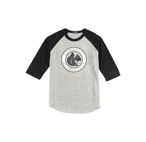 Somerset Elementary Spirit Wear 2023-24 On-Demand-Youth Unisex Baseball Tee On-Demand Circle Logo