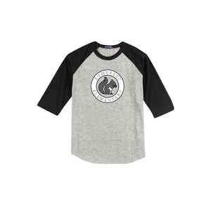 Somerset Elementary Spirit Wear 2023-24 On-Demand-Adult Unisex Baseball Tee On-Demand Circle Logo