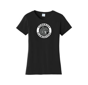 Somerset Elementary Spirit Wear 2023-24 On-Demand-Womens Fan Favorite Tee On-Demand Circle Logo