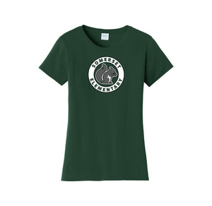 Somerset Elementary Spirit Wear 2023-24 On-Demand-Womens Fan Favorite Tee On-Demand Circle Logo