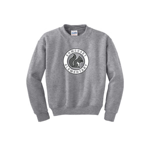 Somerset Elementary Spirit Wear 2023-24 On-Demand-Youth Unisex Crewneck Sweatshirt On-Demand Circle Logo